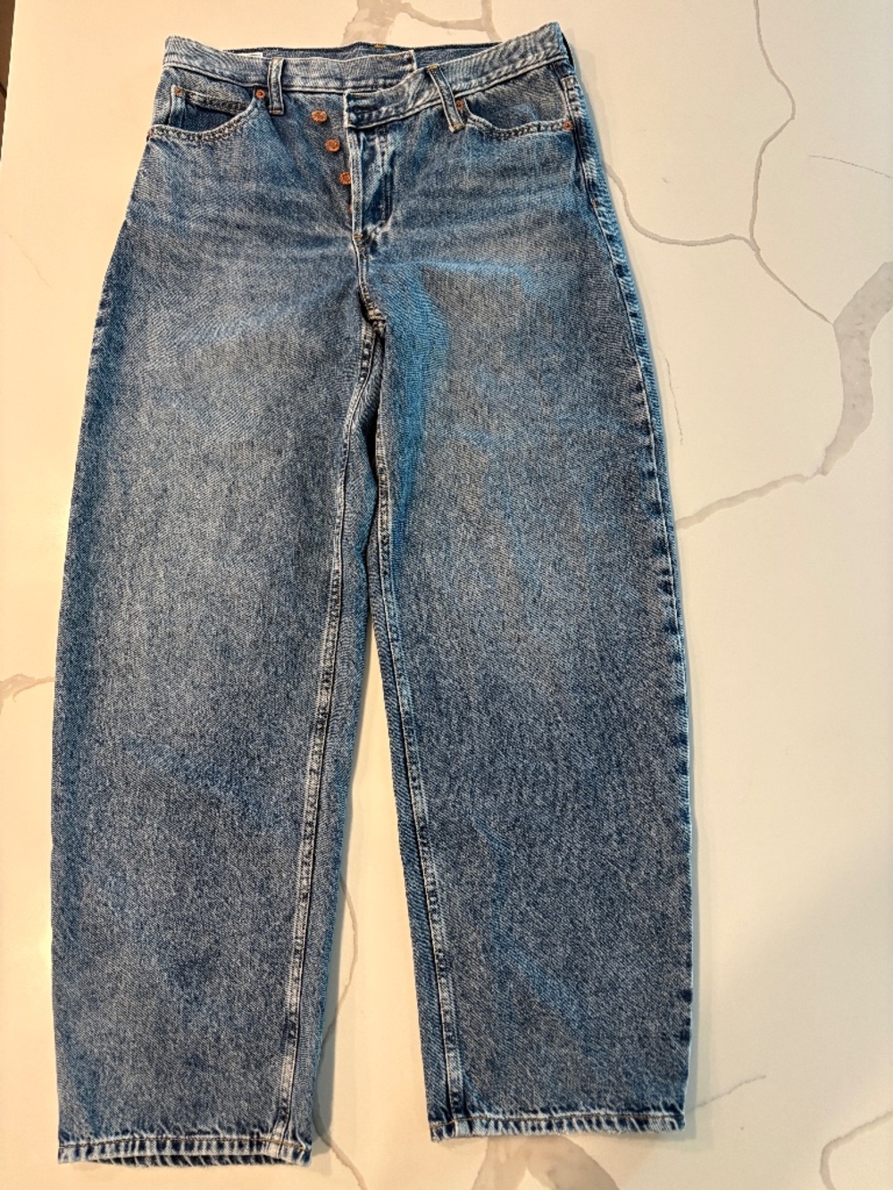 Gap Barrel High Rise Jeans Size 29/8